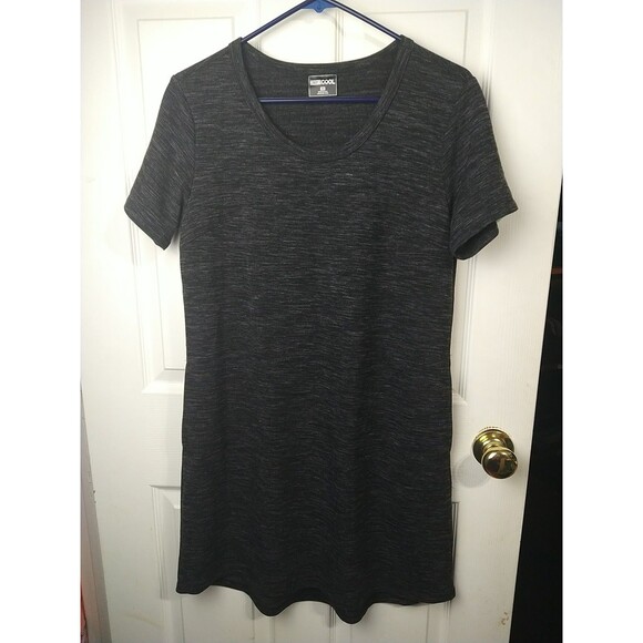 32 Degrees Cool Woman M Dress Grey Pocket T Shirt Midi Atheleisure Casual... - Picture 1 of 9